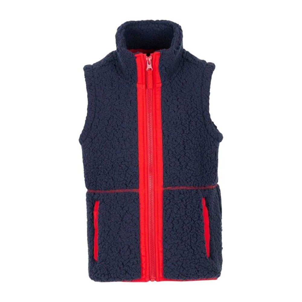 Trespass Childrens/Kids Talant Fleece Vest / Navy